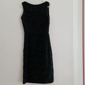 Vintage swirl sequin dress